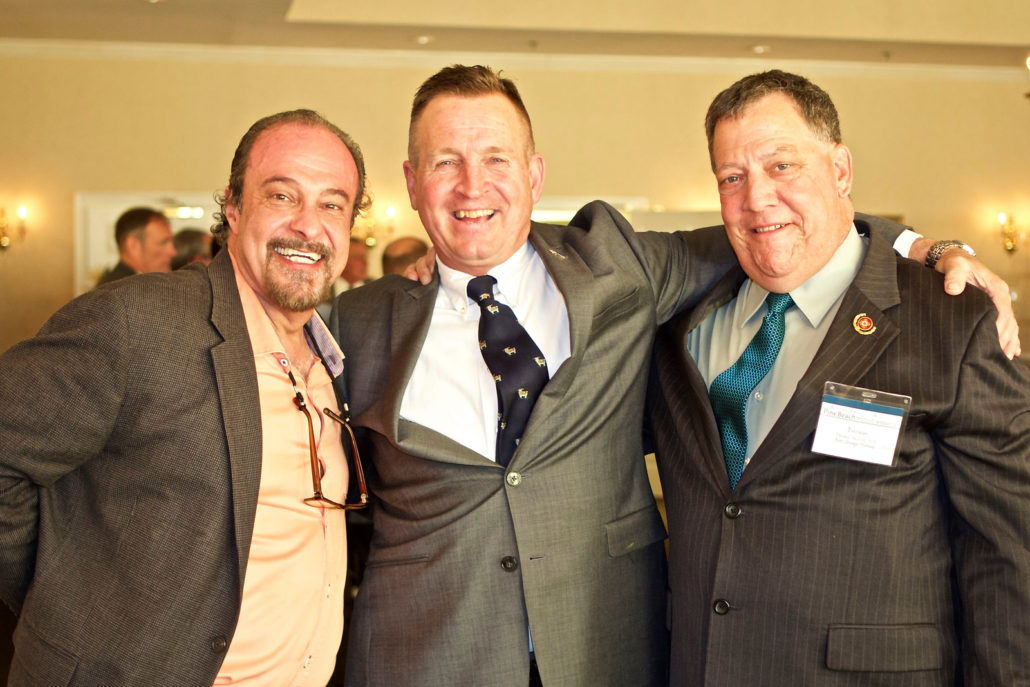 JP Boustany ‘75N (Chicago, Illinois), Harry F. Theurer, III '75N (Richboro, Pennsylvania), and Tom Martin ‘76N (Port Orange, Florida)
